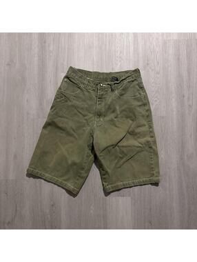 Y2K Wicked Green Baggy Shorts